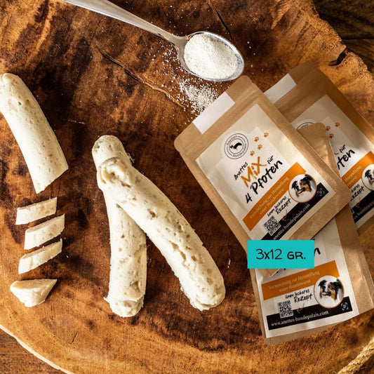 3x12 gr. Päckchen mit aufgeschnittener Wurst