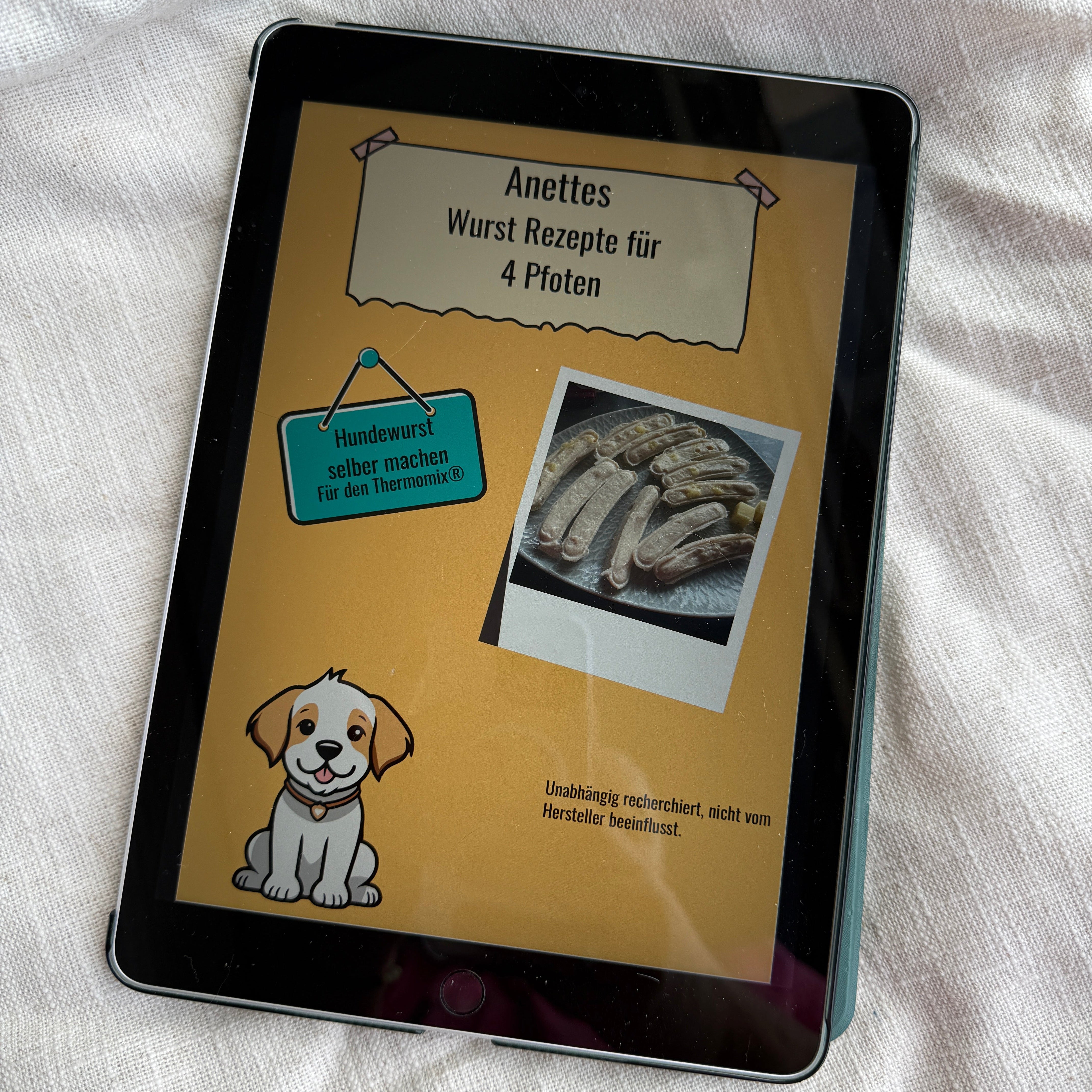 bild mit dem digitalen Wurstbuch