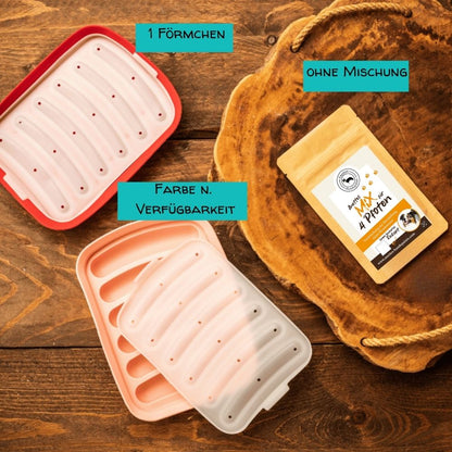 Silikonform für Hundewurst